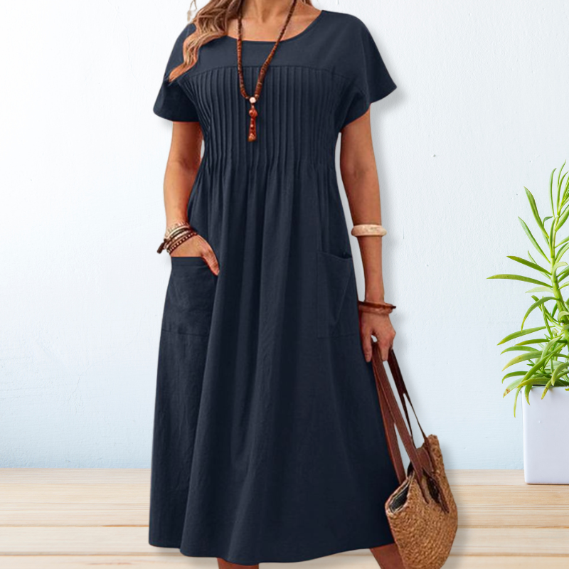 LD | Moeiteloze elegantie midi-jurk