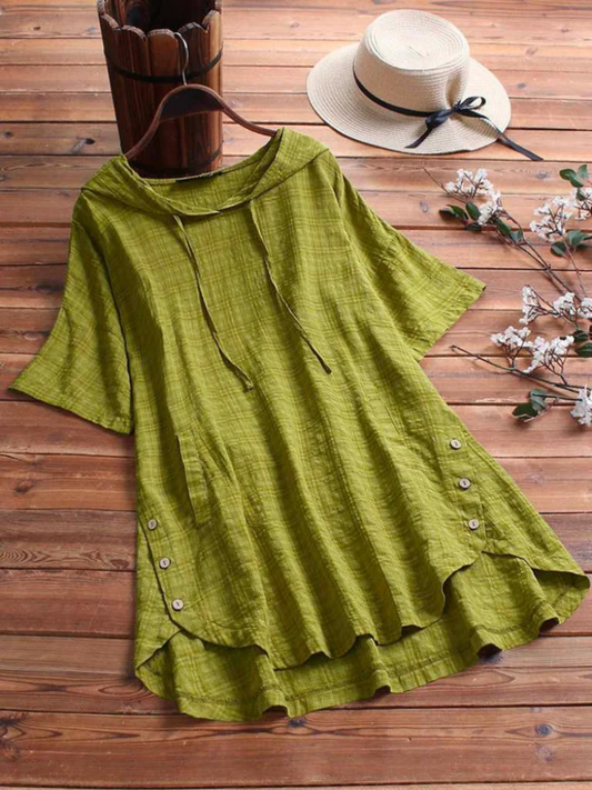 LD | Vintage & Stijlvolle Losse Blouse