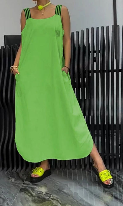 LD | Vibrerende maxi jurk