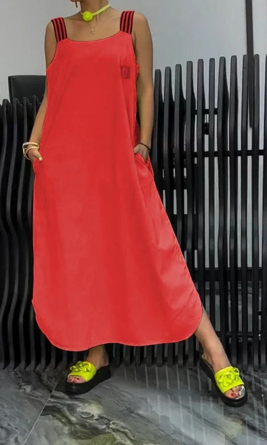 LD | Vibrerende maxi jurk