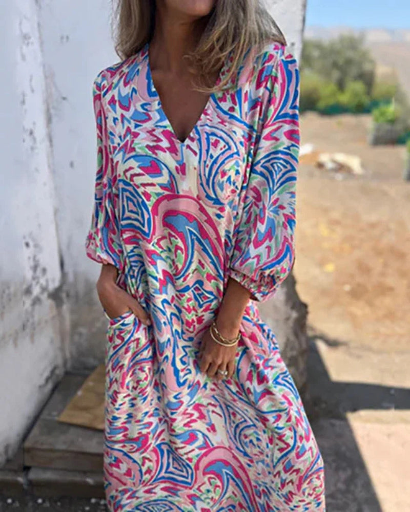 LD Bohème maxi jurk