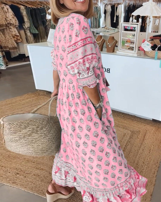 LD | Boho-chique maxi jurk