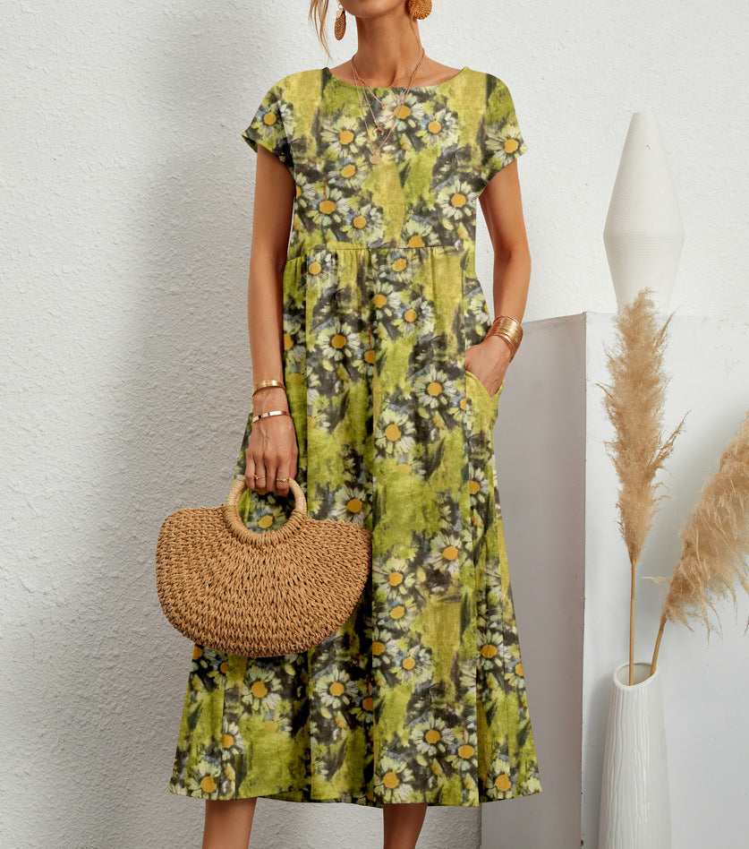 LD | Elegante bloemenjurk