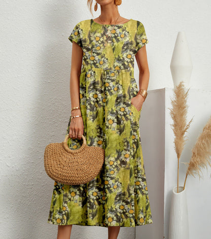 LD | Elegante bloemenjurk
