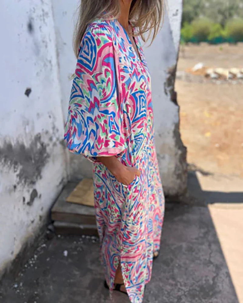 LD Bohème maxi jurk