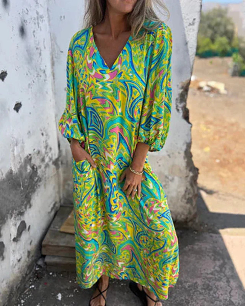 LD Bohème maxi jurk