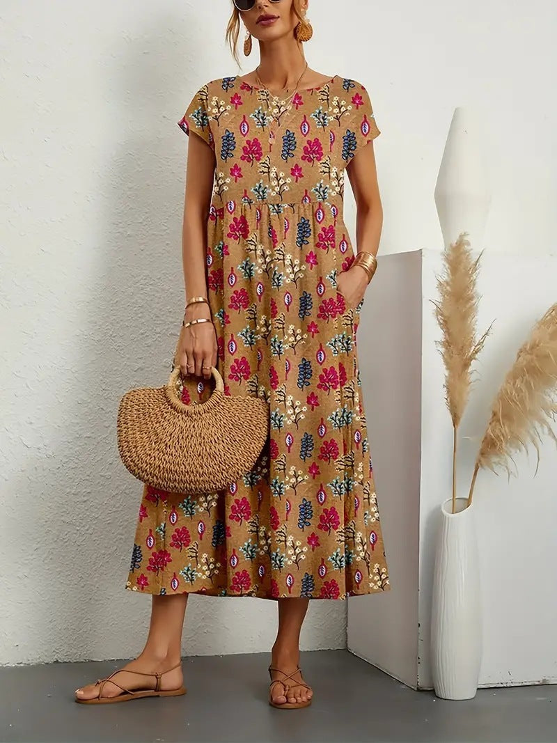 LD | Elegante bloemenjurk