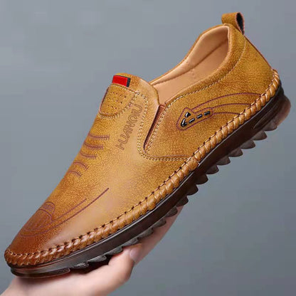 LD | Heren Casual Slip-On Leren Loafers