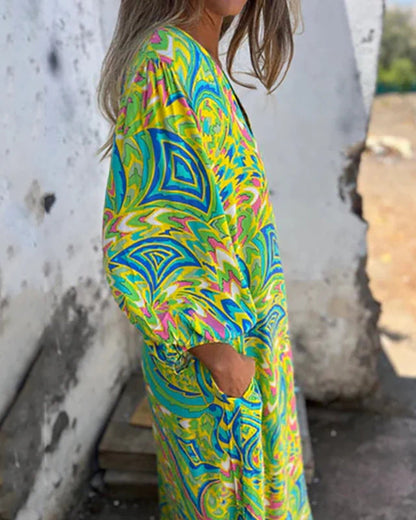 LD Bohème maxi jurk