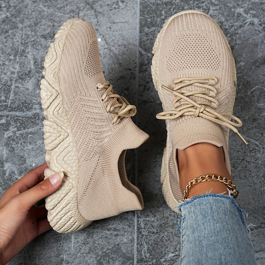 LD | | Ademende lage sneakers in effen kleuren