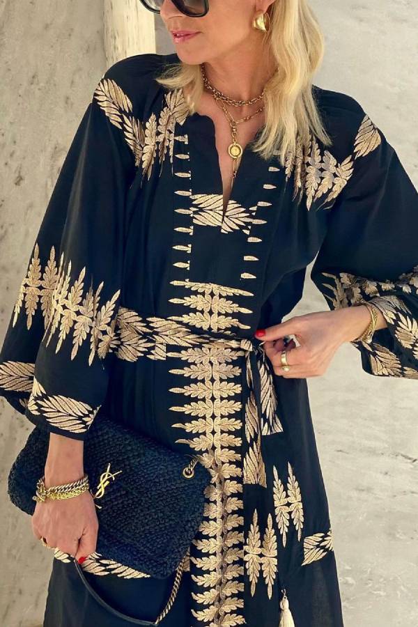 LD Midnight Boho Bliss Dream Midi Dress