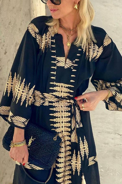 LD Midnight Boho Bliss Dream Midi Dress