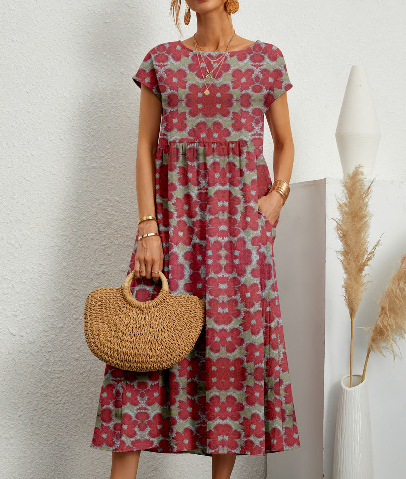 LD | Elegante bloemenjurk