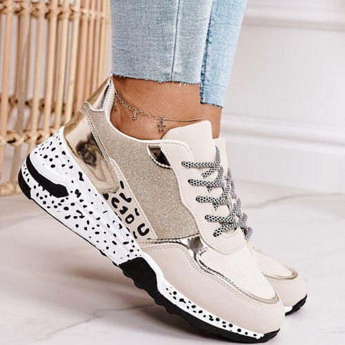 LD | Ivy™ Modieuze orthopedische platform sneakers