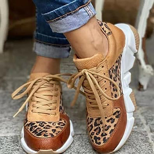 LD | Sneakers Vrouwen Luipaard