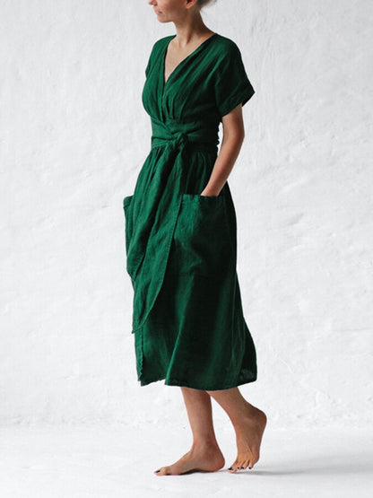 LD | elegante midi-jurk voor vrouwen