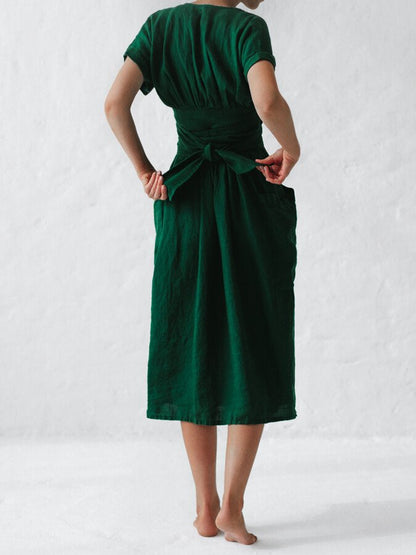LD | elegante midi-jurk voor vrouwen