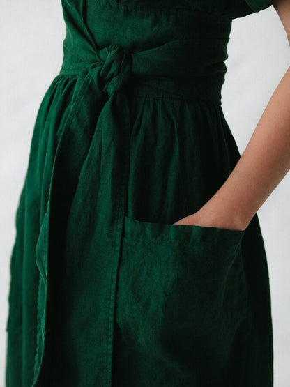 LD | elegante midi-jurk voor vrouwen