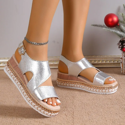 LD | Glam plateausandalen