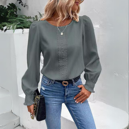 Moderne en veelzijdige winterblouse