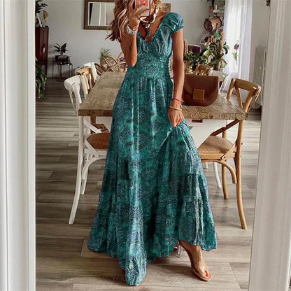 LD | Elegante jurk met elastiek in de taille