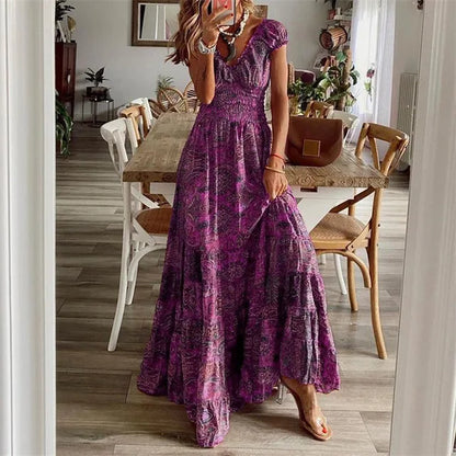 LD | Elegante jurk met elastiek in de taille