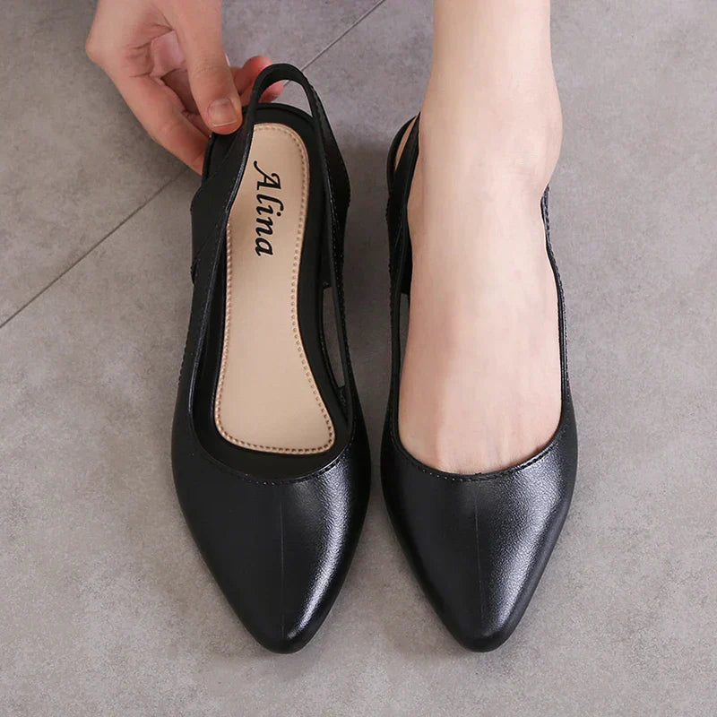 LD | Elegante slingback flatjes