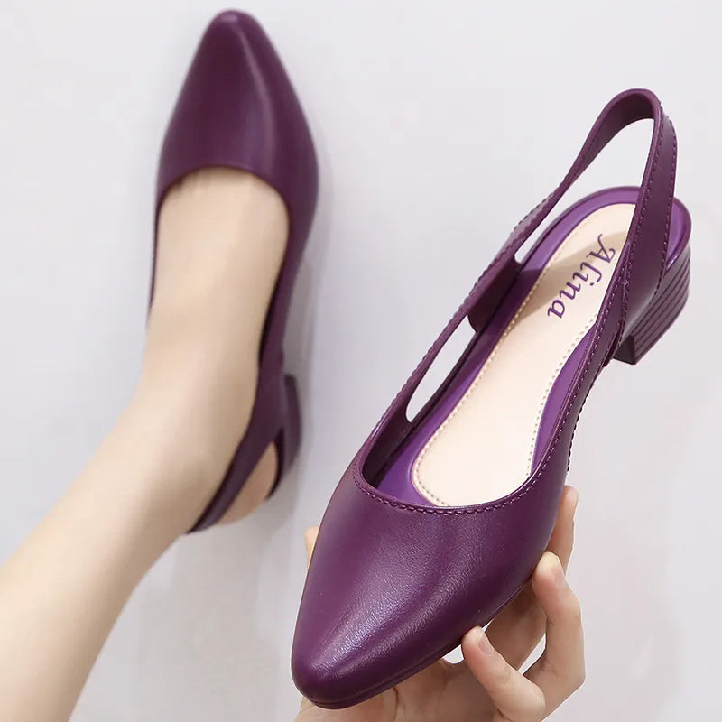 LD | Elegante slingback flatjes