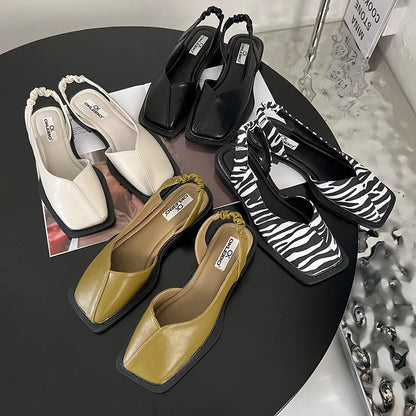 LD | Dames Kousenband Sandalen Modern
