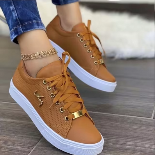 LD | - Platte, casual sneakers voor buiten