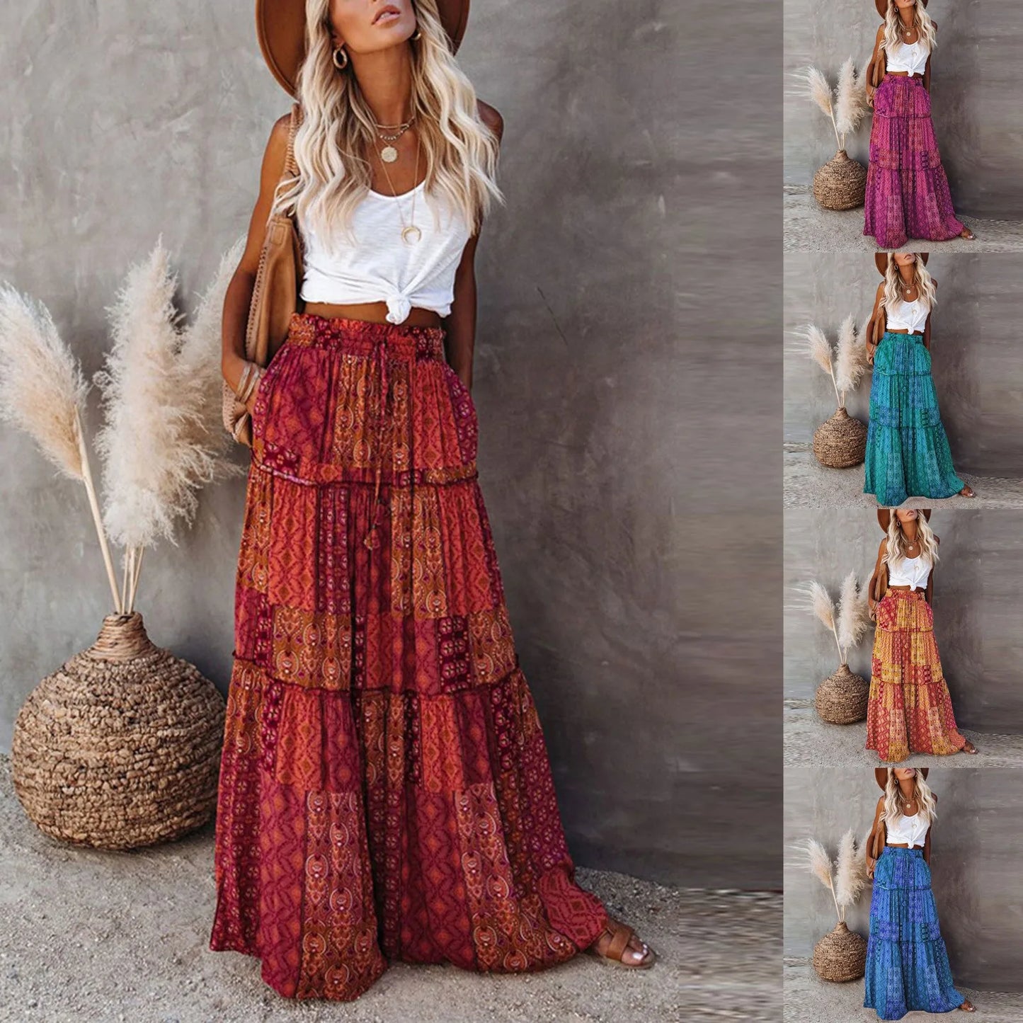 LD | Elegante lange rok