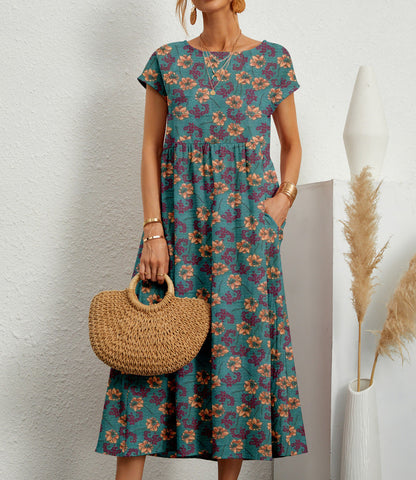 LD | Elegante bloemenjurk