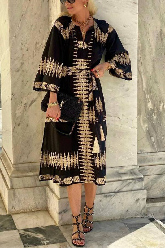 LD Midnight Boho Bliss Dream Midi Dress