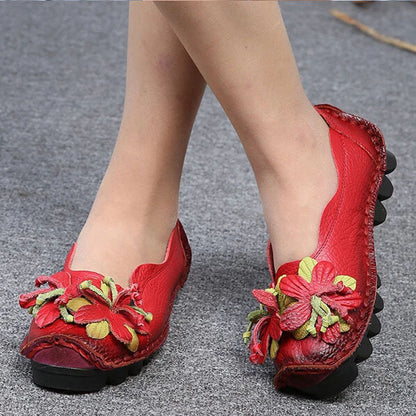 LD | Glamoureuze casual schoenen met bloemendetail