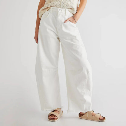 LD | Relaxed taps toelopende cargo jeans
