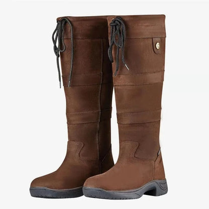LD Kniehoho western laarzen