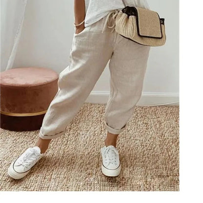 LD | Boho katoenen zomerbroek