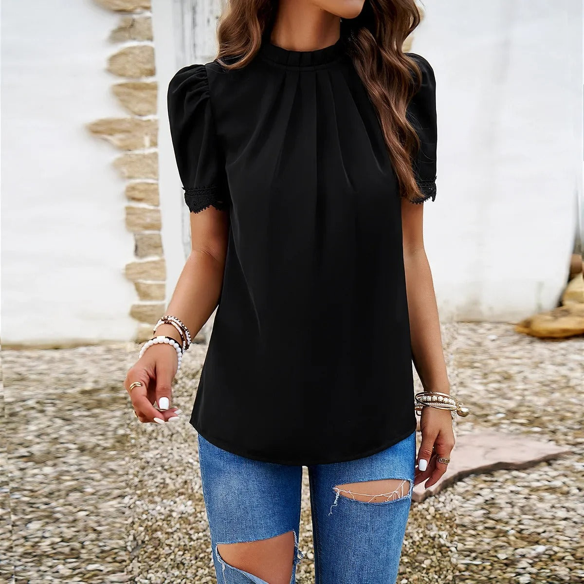 LD | Chique geplooide top