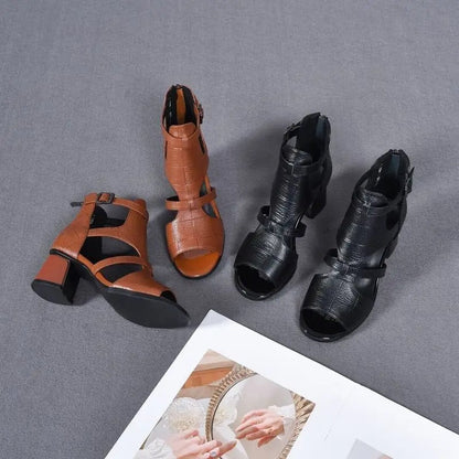LD | Schoenen met hoge hak en verstelbare riem