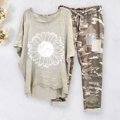 LD | Camouflagekleurige patchwork set