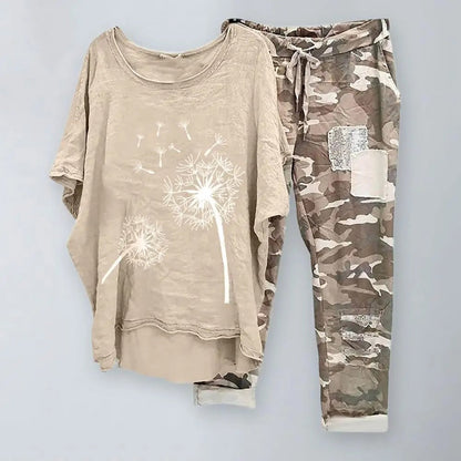 LD | Camouflagekleurige patchwork set