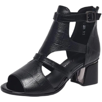 LD | Schoenen met hoge hak en verstelbare riem