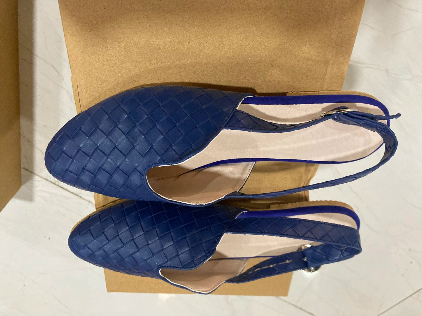 LD | Geweven slip-on flats