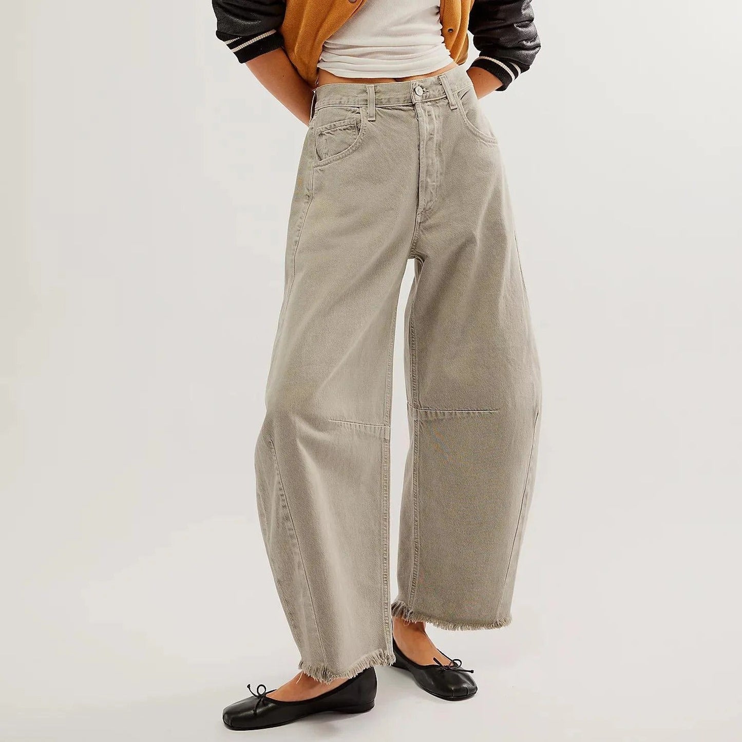 LD | Relaxed taps toelopende cargo jeans