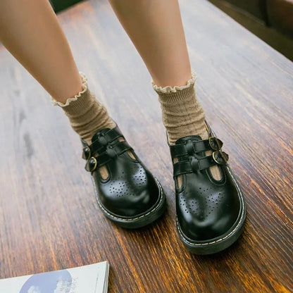LD platte Oxford schoenen in Britse stijl