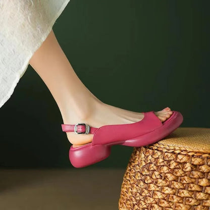 LD | Sandalen met open teen