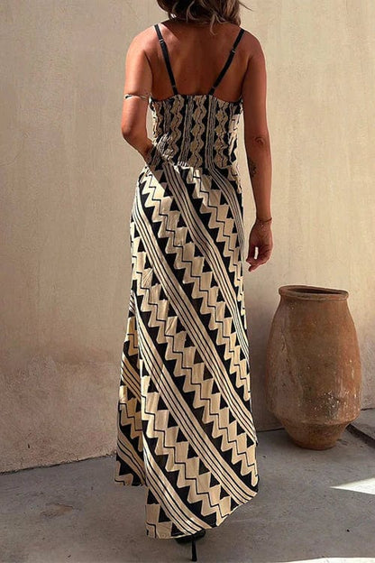 LD | Jurk met etnische print