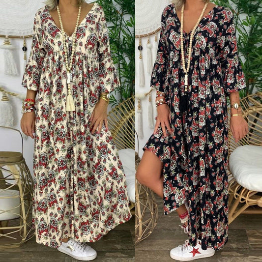 LD | "Narella" boho maxi jurk