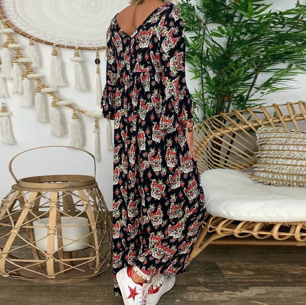LD | "Narella" boho maxi jurk
