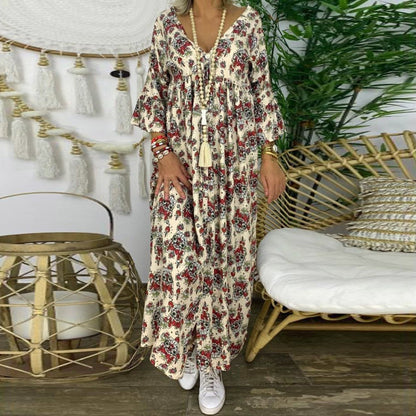 LD | "Narella" boho maxi jurk